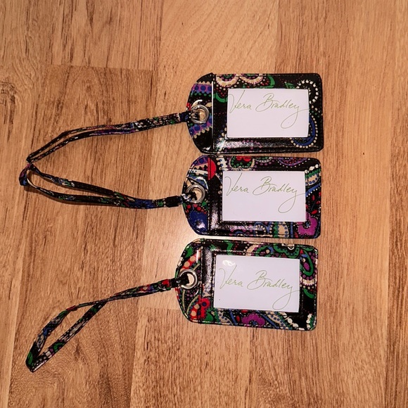 Vera Bradley Bags Very Bradley Luggage Tags Poshmark